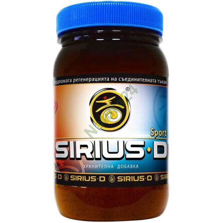 SIRIUS-D SPORT 100 G O SMAKU KURKUMY I CYNAMONU - PODWÓJNA MOC