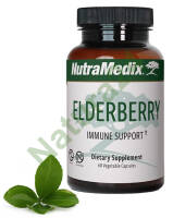 Elderberry czarny bez Nutramedix 60szt KRÓTKI TERMIN -30%