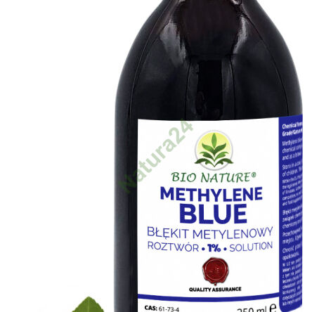 Błękit metylenowy 1% roztwór 250ml +100ml - Jakość farmaceutyczna Ph. Eur. + Kompletny przewodnik - 2