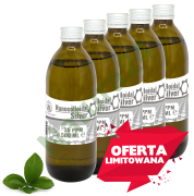 OFERTA LIMITOWANA! 5x Srebro - nanokoloid srebra 25 ppm 500ml