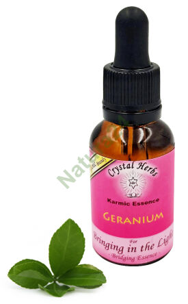 Crystal Herbs – Geranium (Esencja karmiczna) – 25 ml