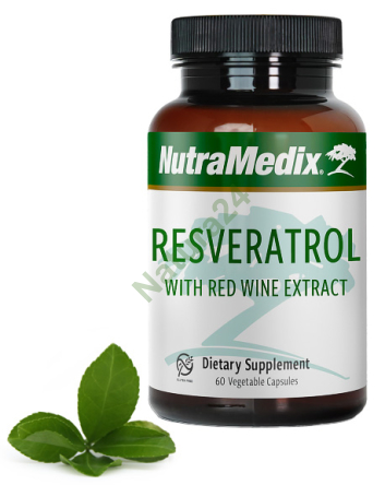 Resveratrol z ekstraktem z czerwonego wina Nutramedix 60szt