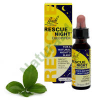 Bach RESCUE® Night/Sleep w kroplach bez alkoholu 10ml