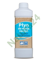 Płyn do mycia naczyń z naturalnych orzechów piorących BEZZAPACHOWY 1000g butelka kwadratowa pod pompkę