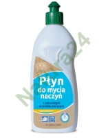 Płyn do mycia naczyń z naturalnych orzechów piorących RUMIANKOWY 500g butelka owalna z pull-push