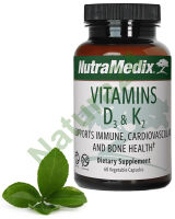Witamina D3 + K2 Nutramedix 60 kaps. KRÓTKI TERMIN -25%