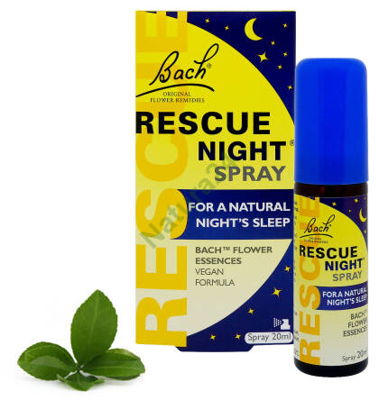 Bach RESCUE® Night/Sleep w sprayu bez alkoholu 20 ml