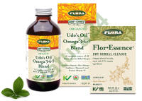 Zestaw Udo’s Oil® + Flor•Essence® – Omega 3+6+9 Blend 250ml + formuła 8 ziół 63 g