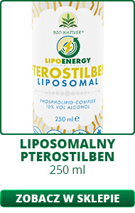 Liposomalny Pterostilben w płynie 250ml
