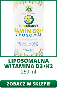 Liposomalna witamina D3 + K2 250ml